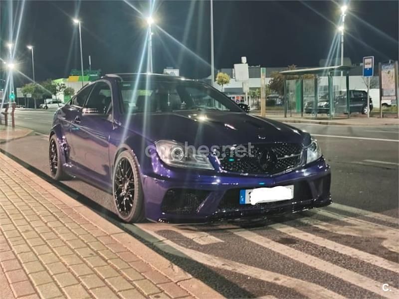 Usado Mercedes C220 170 CV (125 kW) 2012 Azul Coupe
