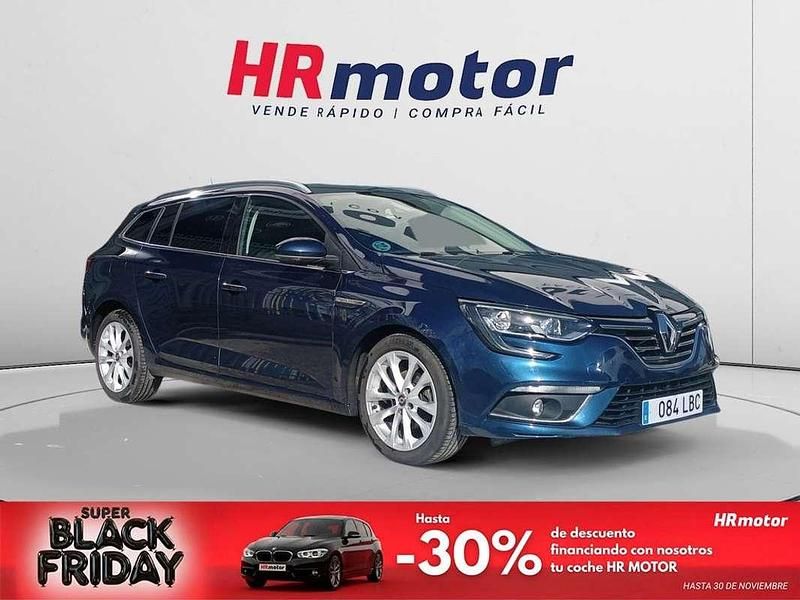 Azul Usado 2019 Renault Mégane GrandTour Zen Familiar | 14.590 € (Precio justo) - Imagen 1/4
