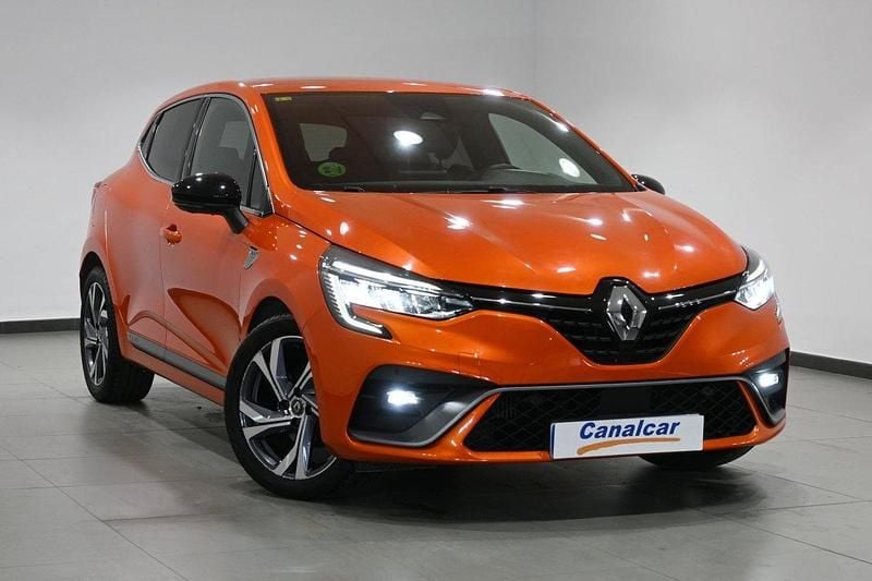 Usado Renault Clio V RS Line 130 CV (95 kW) 2020 Naranja