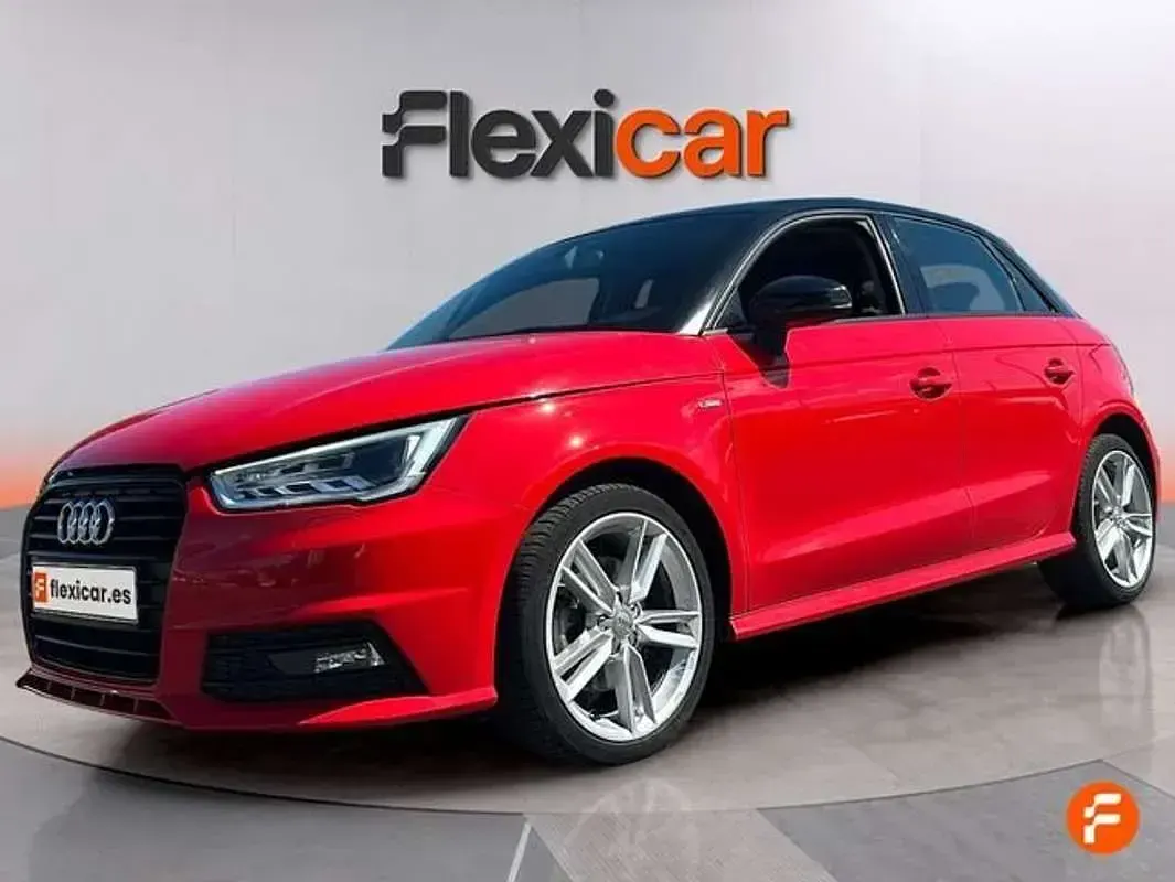 Usado Audi A1 Sportback 90 CV (66 kW) 2018 Rojo Utilitario