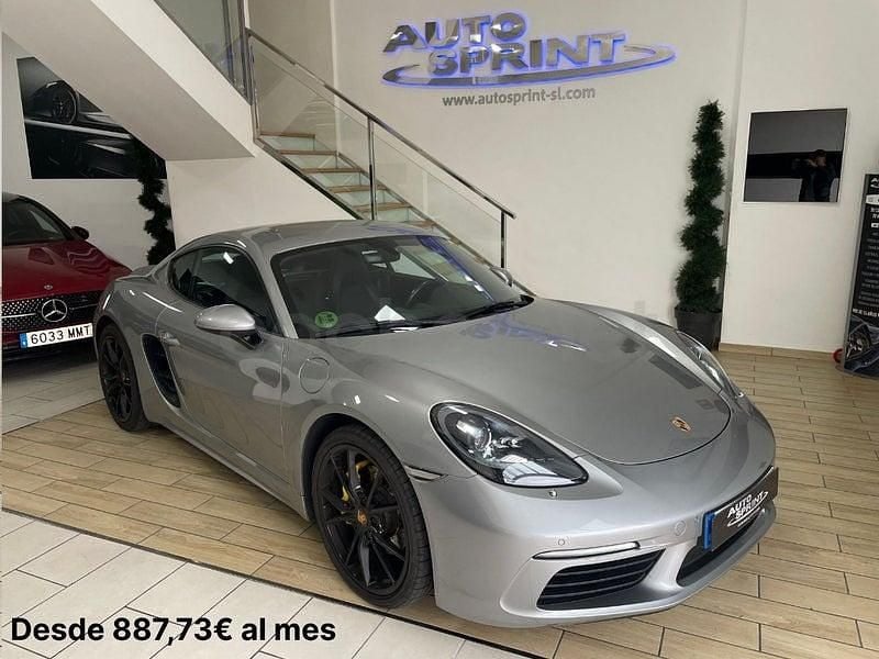 Usado Porsche 718 Cayman 300 CV (220 kW) 2018 Gris / plata Coupe