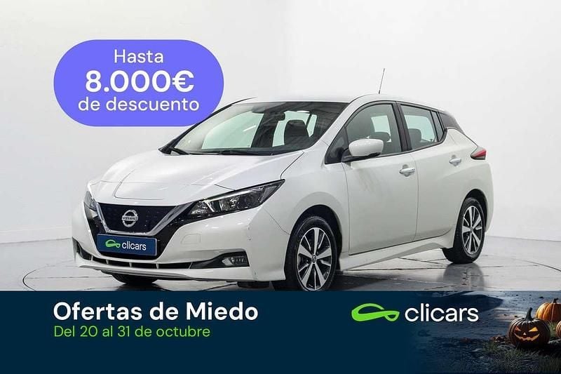 Blanco Usado 2021 Nissan Leaf Acenta Utilitario | 12.290 € (Buen precio) - Imagen 1/4