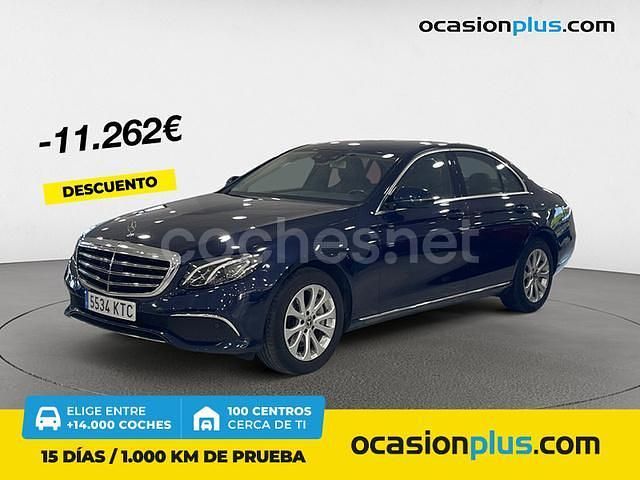 Azul Usado 2019 Mercedes E350 Berlina | 34.700 € (Buen precio) - Imagen 1/4