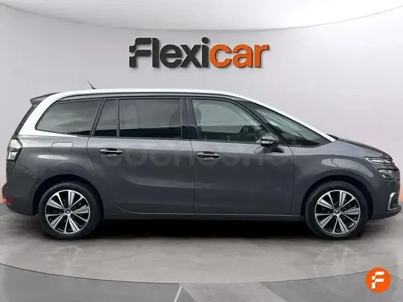 Usado Citroën Grand C4 Picasso Feel 120 CV (88 kW) 2017 Gris / plata Monovolumen