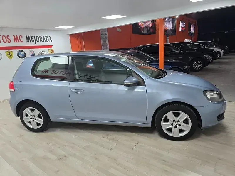Usado VW Golf VI Highline 122 CV (89 kW) 2009 Azul Utilitario