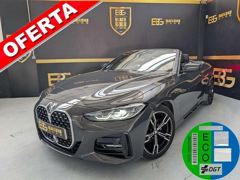 Usado BMW 420 Sport Line 190 CV (139 kW) 2021 Gris / plata Descapotable