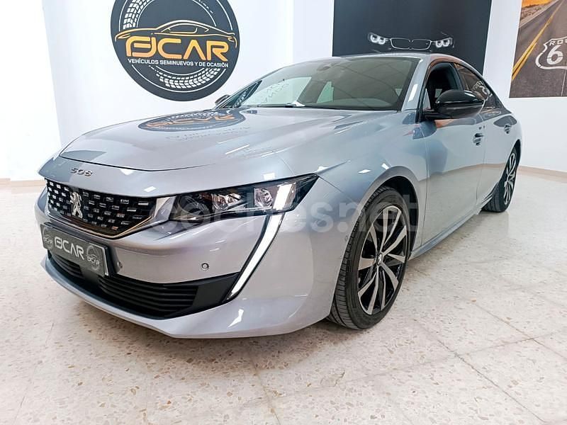 Gris / plata Usado 2018 Peugeot 508 GT-line Berlina | 16.000 € (Precio justo) - Imagen 1/4