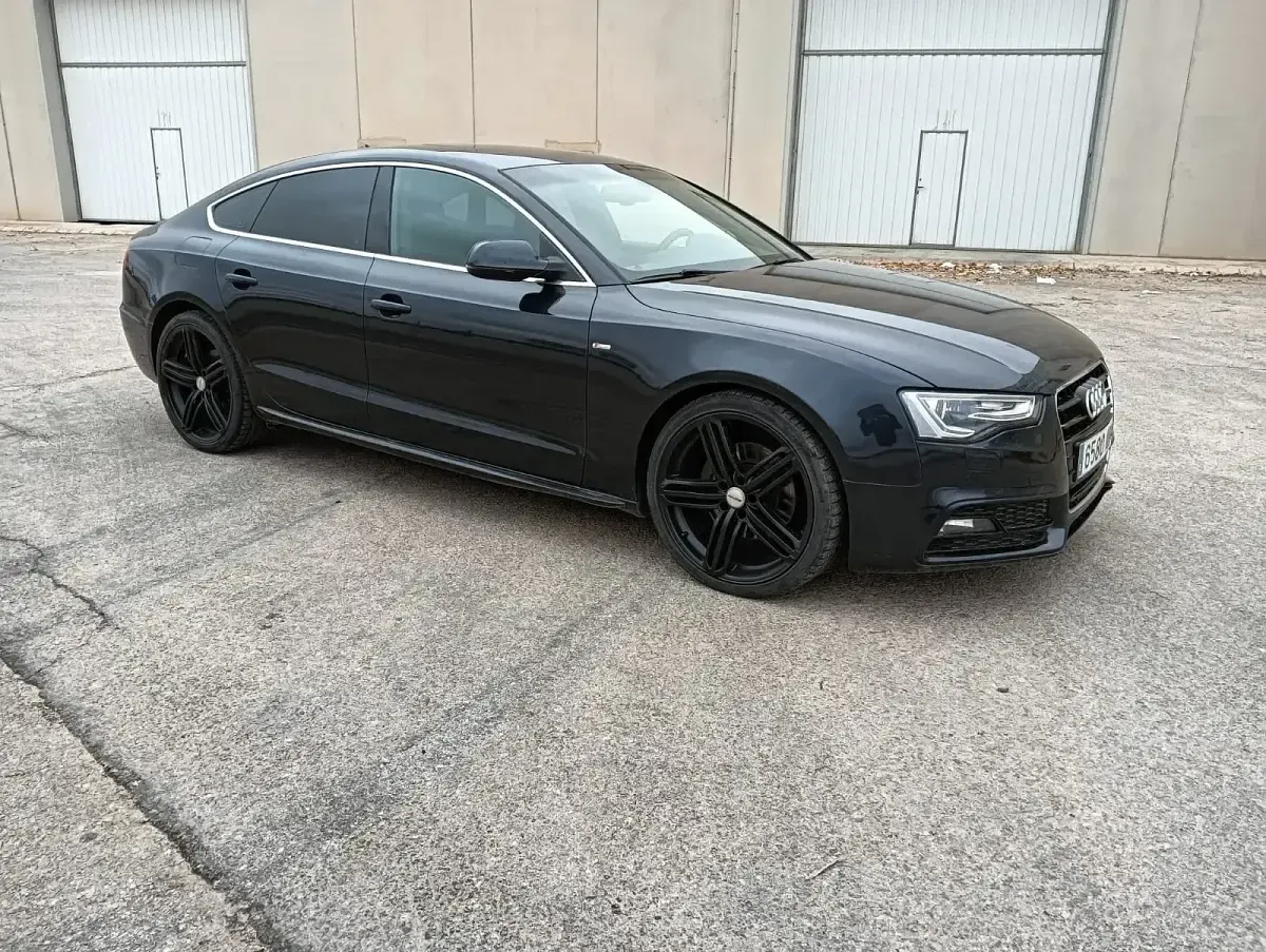 Usado Audi A5 Sportback S-Line 245 CV (180 kW) 2013 Negro Utilitario