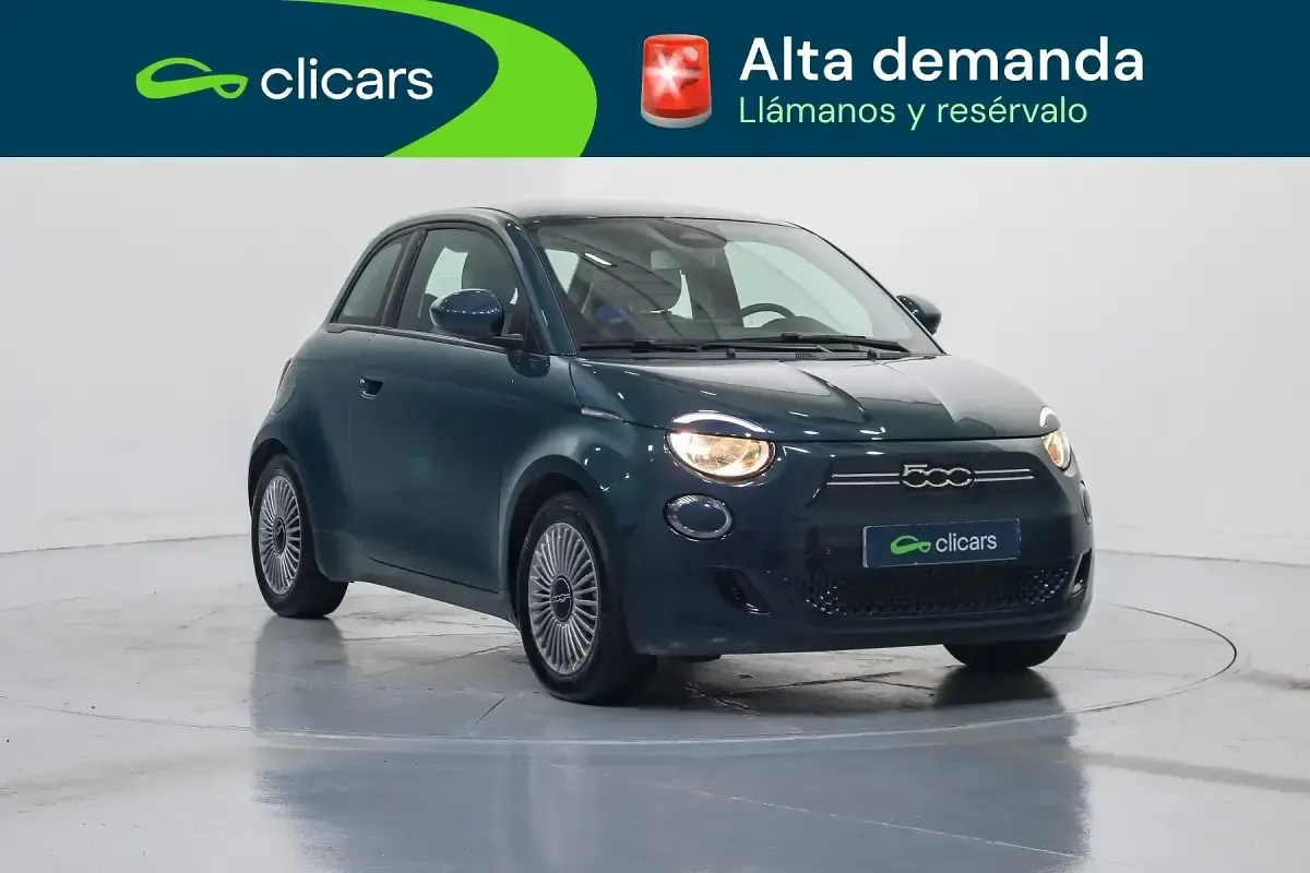 Usado Fiat 500e Icon 86 kW (118 CV) 2024 Verde Utilitario