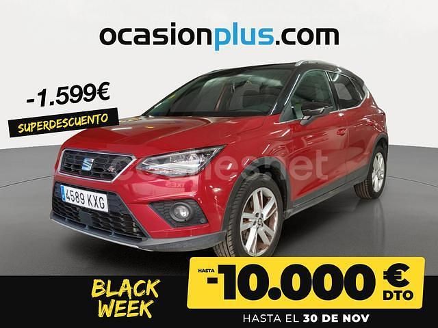 Rojo Usado 2019 Seat Arona FR SUV | 13.190 € (Precio justo) - Imagen 1/4