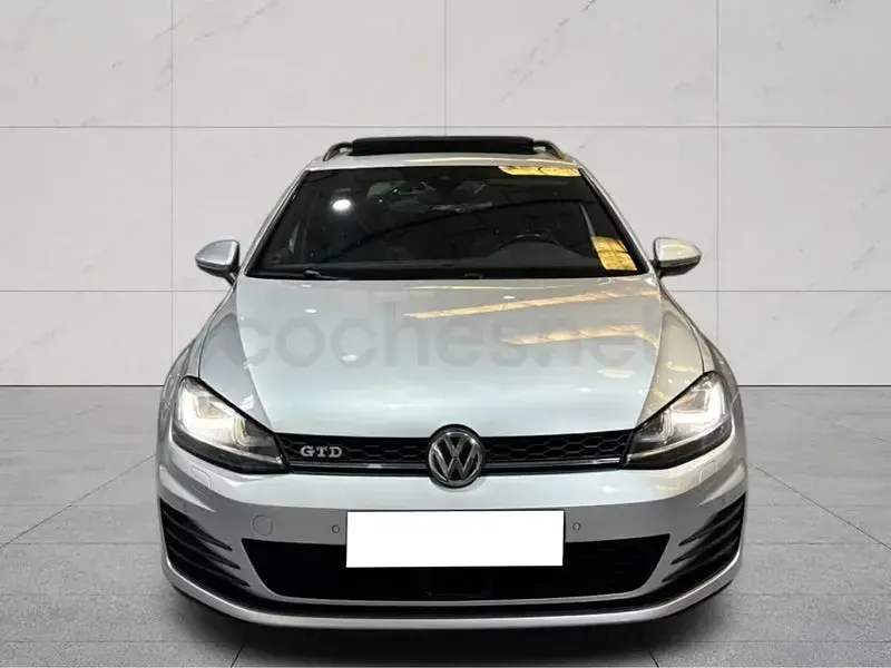 Usado VW Golf VII GTD 184 CV (135 kW) 2016 Gris / plata Familiar