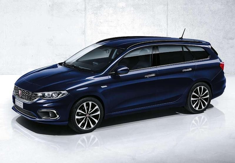 Negro Usado 2019 Fiat Tipo Lounge Familiar | 9990 € (Buen precio) - Imagen 1/4