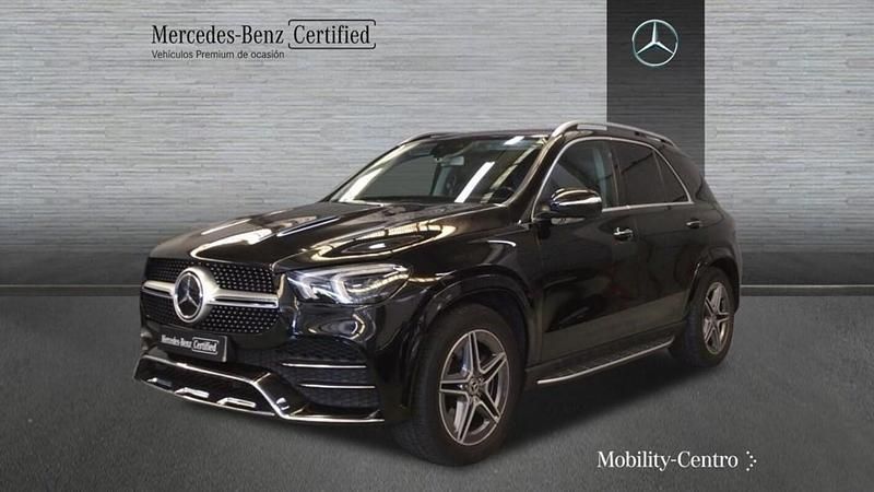 Negro obsidiana pintura metalizada Usado 2021 Mercedes GLE450 AMG AMG line | 55.900 € - Imagen 1/4