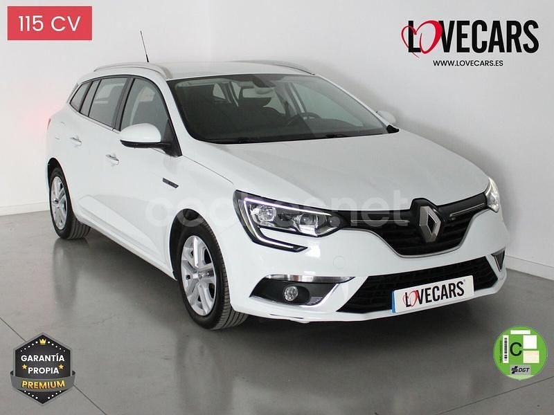Blanco Usado 2020 Renault Mégane GrandTour Business Familiar | 13.900 € (Precio justo) - Imagen 1/3