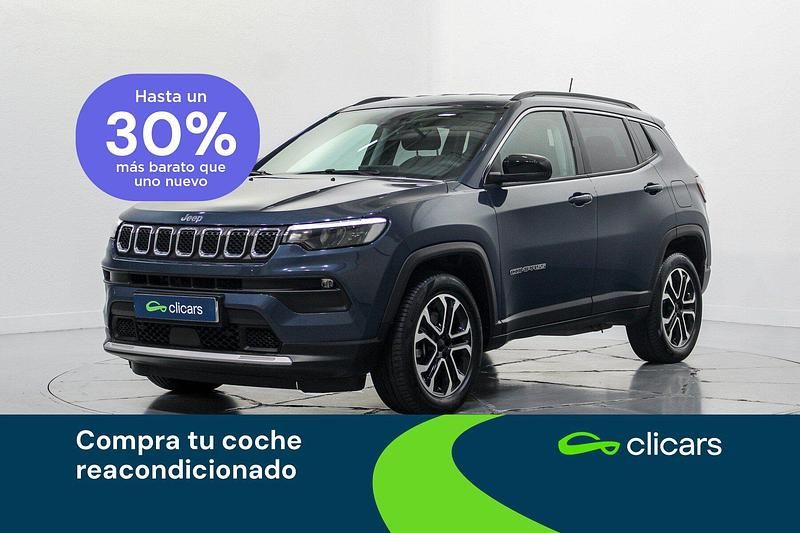 Azul Usado 2023 Jeep Compass Limited SUV | 28.990 € (Un poco caro) - Imagen 1/4