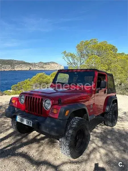 Usado Jeep Wrangler 178 CV (130 kW) 1998 Rojo SUV