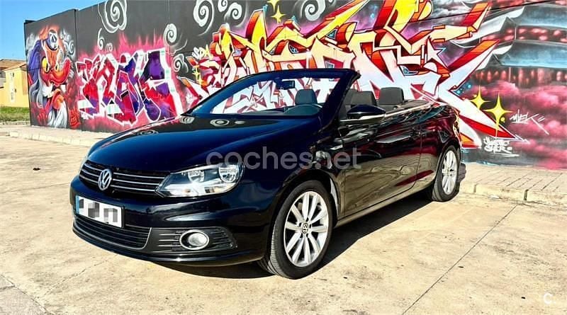 Usado VW Eos Sport 140 CV (102 kW) 2011 Negro Descapotable
