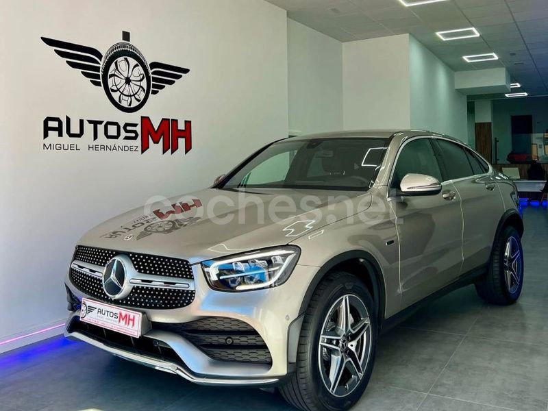 Beige Usado 2021 Mercedes GLC300e Coupe | 43.990 € (Super precio) - Imagen 1/4