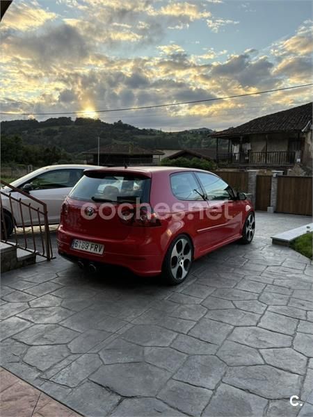 Rojo Usado 2007 VW Golf V GTI Berlina | 10.950 € (Precio justo) - Imagen 1/4