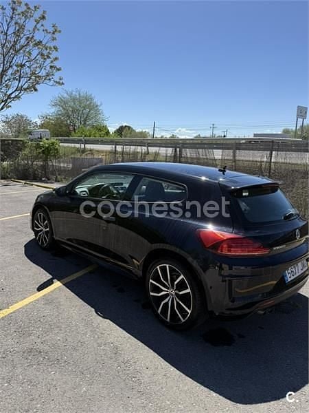 Usado VW Scirocco R-line 150 CV (110 kW) 2016 Negro Coupe