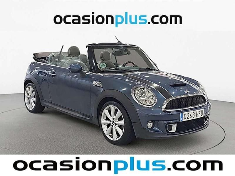 Usado Mini Cooper S Cabriolet 184 CV (135 kW) 2011 Azul Descapotable