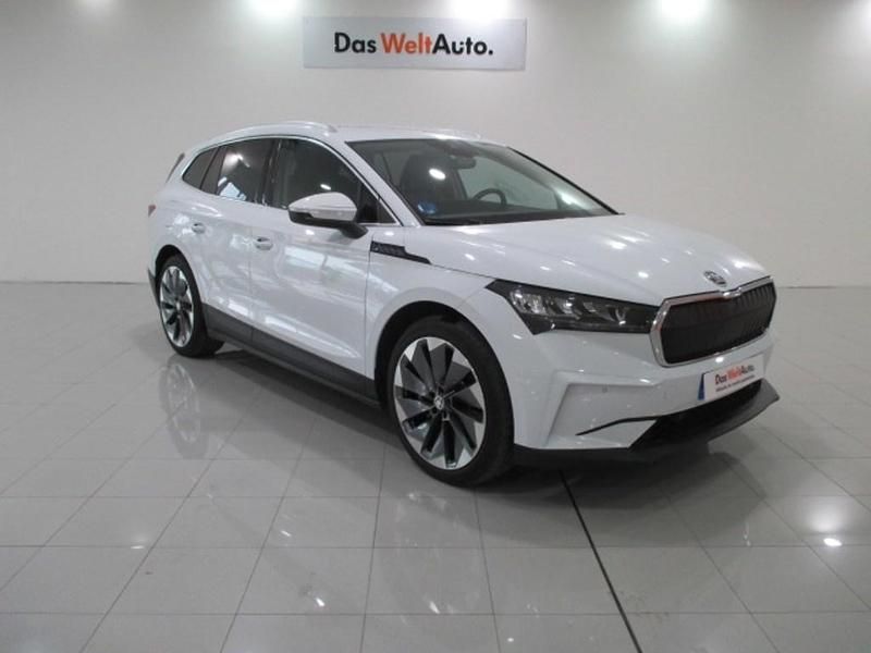 Blanco Usado 2021 Skoda Enyaq iV SUV | 27.890 € (Precio justo) - Imagen 1/4