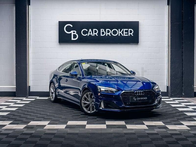 Usado Audi A5 Sportback Premium 204 CV (150 kW) 2020 Azul Utilitario