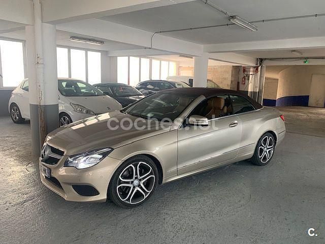 Usado Mercedes E350 258 CV (189 kW) 2016 Gris / plata Descapotable