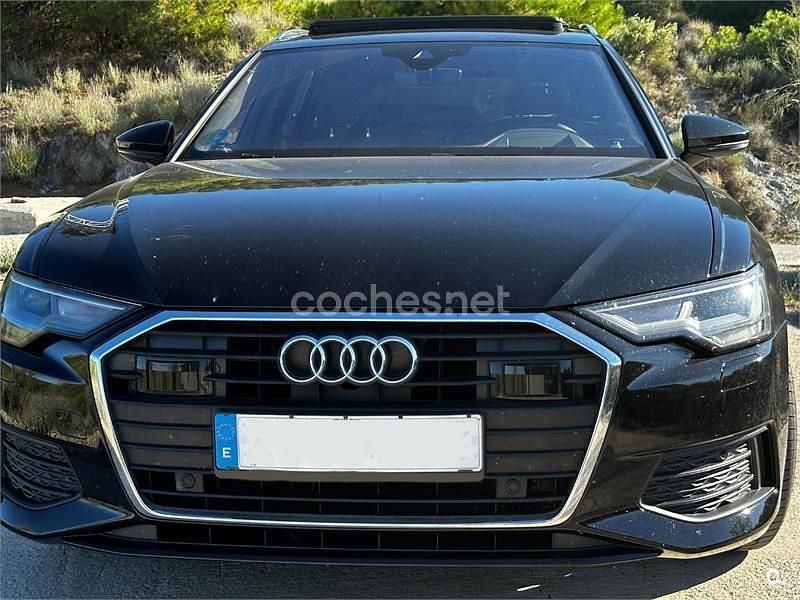 Usado Audi A6 S-Line 204 CV (150 kW) 2020 Negro Familiar