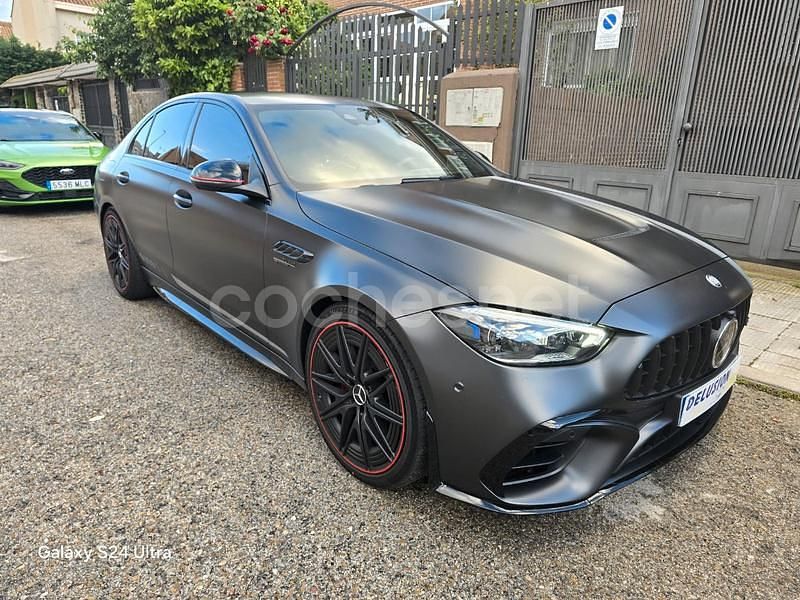 Usado Mercedes C63S AMG 680 CV (500 kW) 2024 Gris / plata Berlina