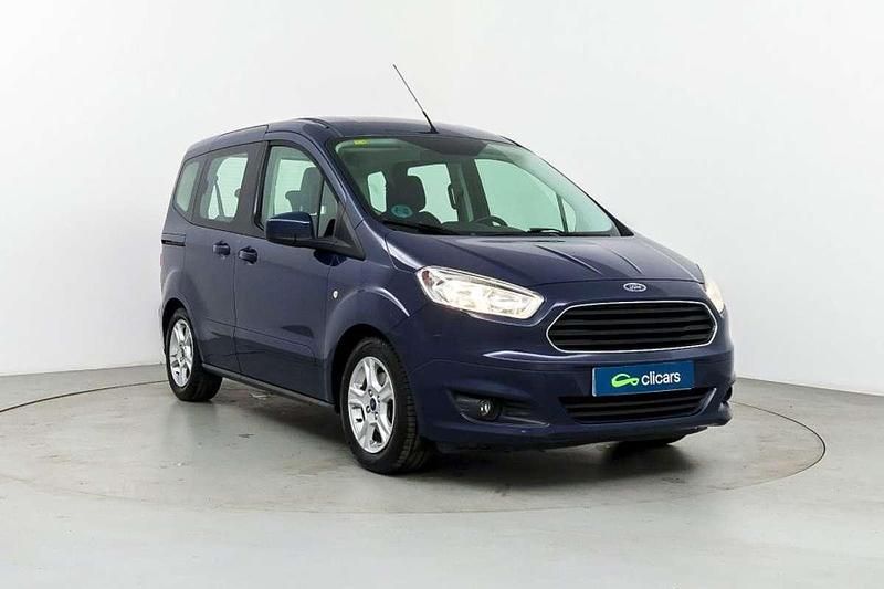 Usado Ford Tourneo Courier Trend 102 CV (75 kW) 2015 Azul Monovolumen