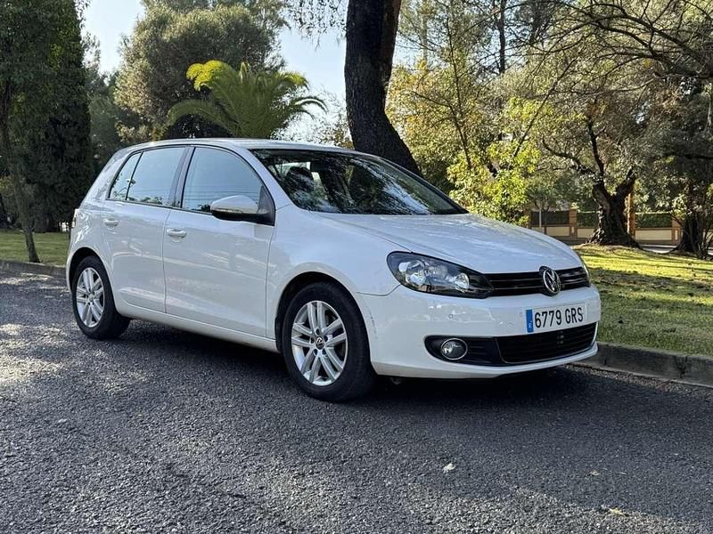 Blanco Usado 2009 VW Golf VI Sportline Utilitario | 7290 € (Precio justo) - Imagen 1/4
