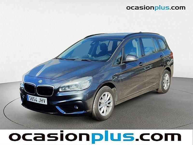 Gris Usado 2015 BMW 218 Gran Tourer Monovolumen | 13.450 € (Precio justo) - Imagen 1/4