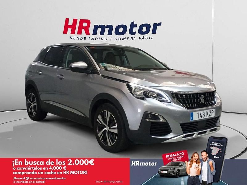 Gris Usado 2019 Peugeot 3008 Allure SUV | 14.690 € (Precio justo) - Imagen 1/4
