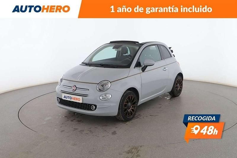 Gris Usado 2019 Fiat 500 Collezione Descapotable | 13.199 € (Un poco caro) - Imagen 1/3