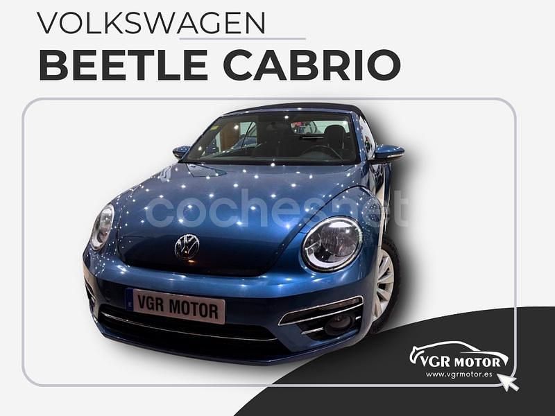 Azul Usado 2018 VW Beetle Descapotable | 15.995 € (Precio justo) - Imagen 1/4