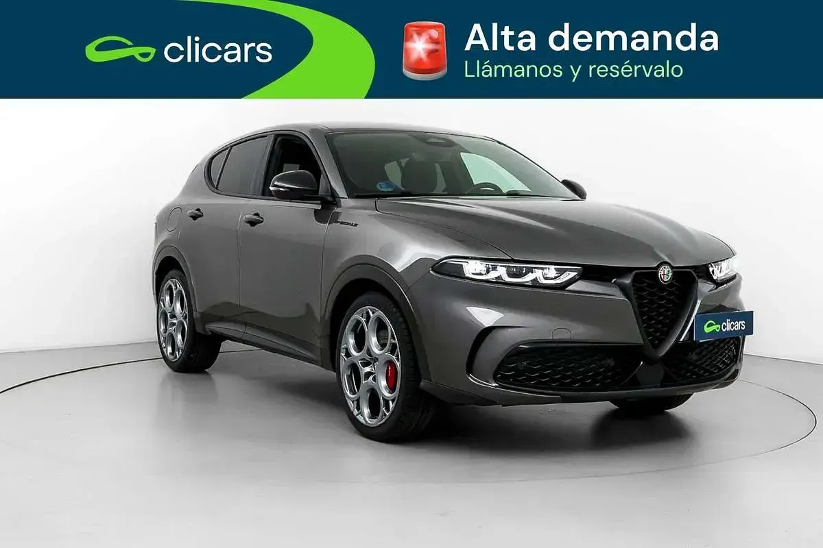Usado Alfa Romeo Tonale Veloce 131 CV (96 kW) 2022 Gris SUV