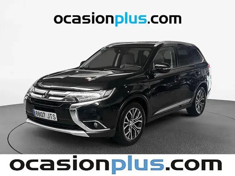 Negro Usado 2016 Mitsubishi Outlander SUV | 17.400 € (Precio justo) - Imagen 1/4