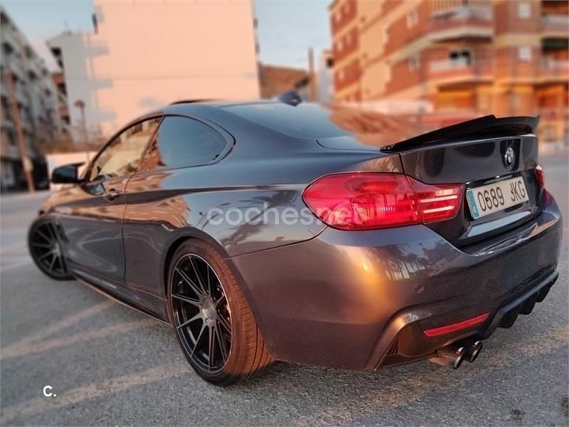 Usado BMW 420 Sport Line 190 CV (139 kW) 2015 Gris / plata Coupe