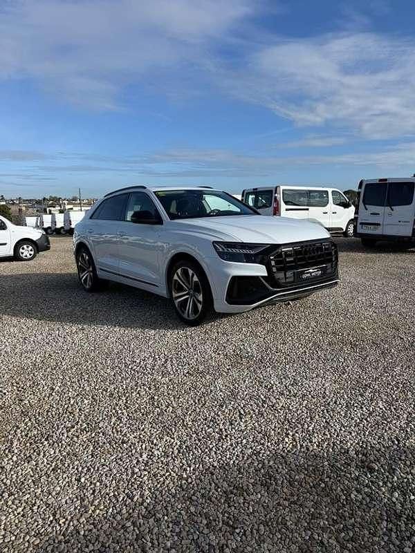 Usado Audi Q8 S-Line 286 CV (210 kW) 2020 Blanco SUV