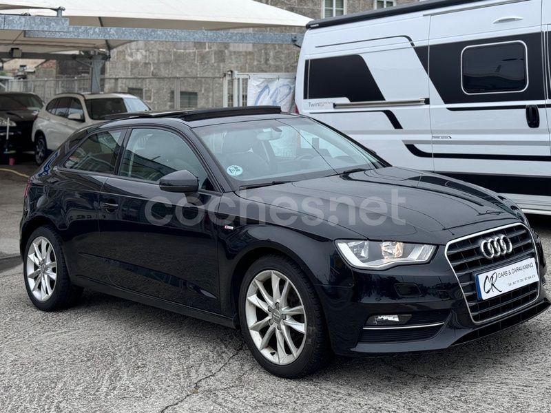 Negro Usado 2013 Audi A3 Ambition Berlina | 10.990 € (Caro) - Imagen 1/4