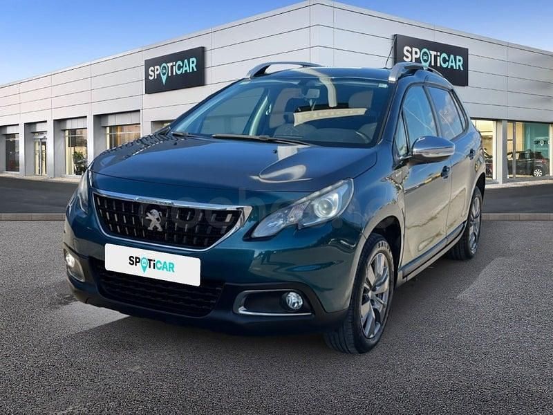 Usado Peugeot 2008 Style 82 CV (60 kW) 2018 Verde SUV