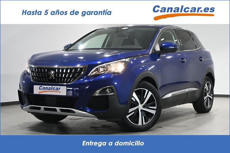 Usado Peugeot 3008 Allure 130 CV (95 kW) 2019 Azul