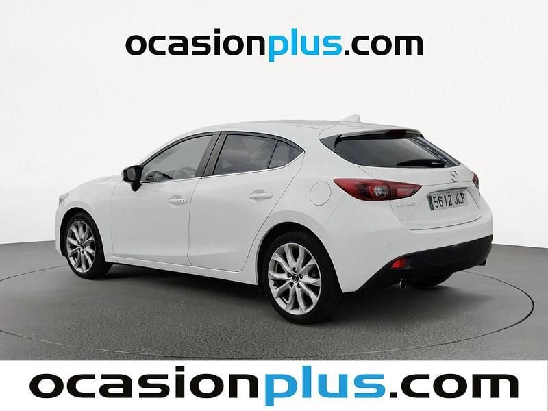 Usado Mazda 3 Luxury 150 CV (110 kW) 2016 Blanco Berlina