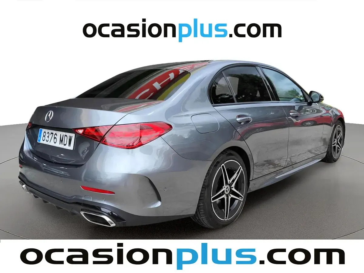 Usado Mercedes C220 AMG 200 CV (147 kW) 2023 Gris Berlina