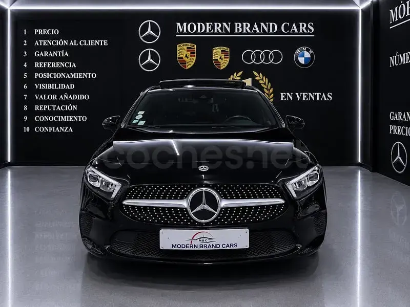 Usado Mercedes A200 150 CV (110 kW) 2020 Negro Berlina
