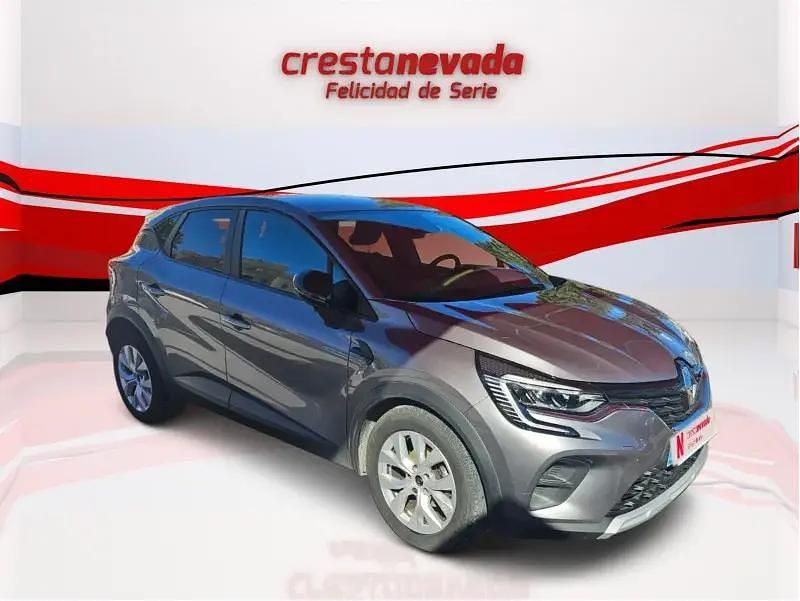 Usado Renault Captur Intens 91 CV (66 kW) 2021 Gris SUV