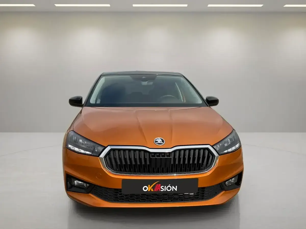 Occasion Skoda Fabia Style 95 ch (69 kW) 2022 Orange Citadine