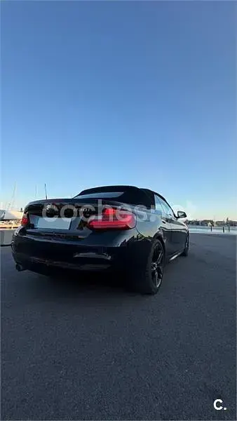 Usado BMW 230 252 CV (185 kW) 2017 Negro Descapotable