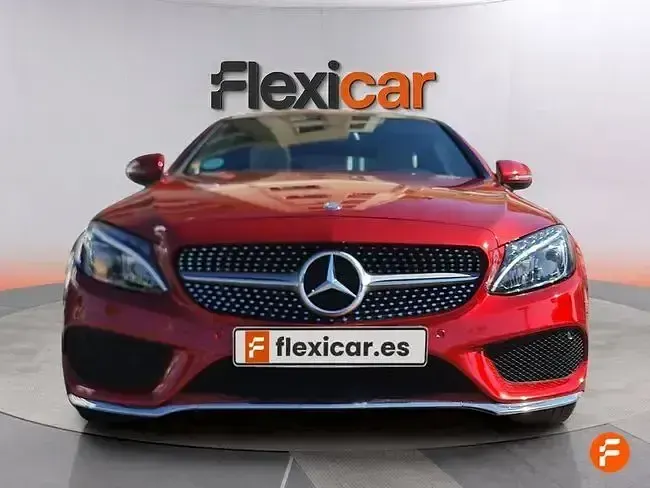 Usado Mercedes C220 170 CV (125 kW) 2017 Rojo Coupe